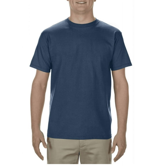 AL1701 Alstyle American Apparel Soft Spun Cotton T-Shirt Harbor Blue 3XL