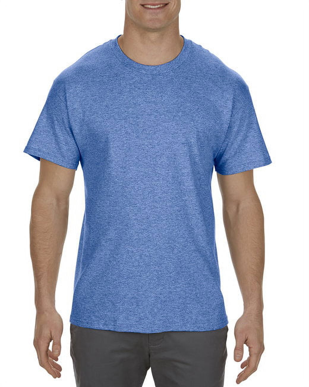 AL1901 Alstyle Adult 5.1 oz., 100% Cotton T-Shirt - Royal Heather