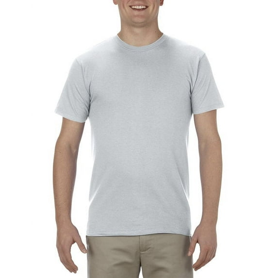 AL5301N Alstyle Adult 4.3 oz., Ringspun Cotton T-Shirt - Silver - 3XL