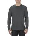thumbnail image 1 of AL5304 Alstyle Ringspun Cotton Long-Sleeve T-Shirt Charcoal M, 1 of 6