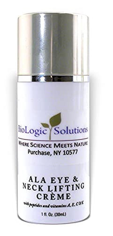 ALA Eye & Neck Lifting Cream firms the skin in the neck and eye areas reducing the appearance of wrinkles and other signs of aging.