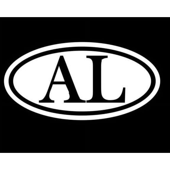 ALABAMA AL 6" STICKER CRIMSON TIDE GULF SHORES BAMA UA TIDE FOOTBALL NCAA BOWL *C162*