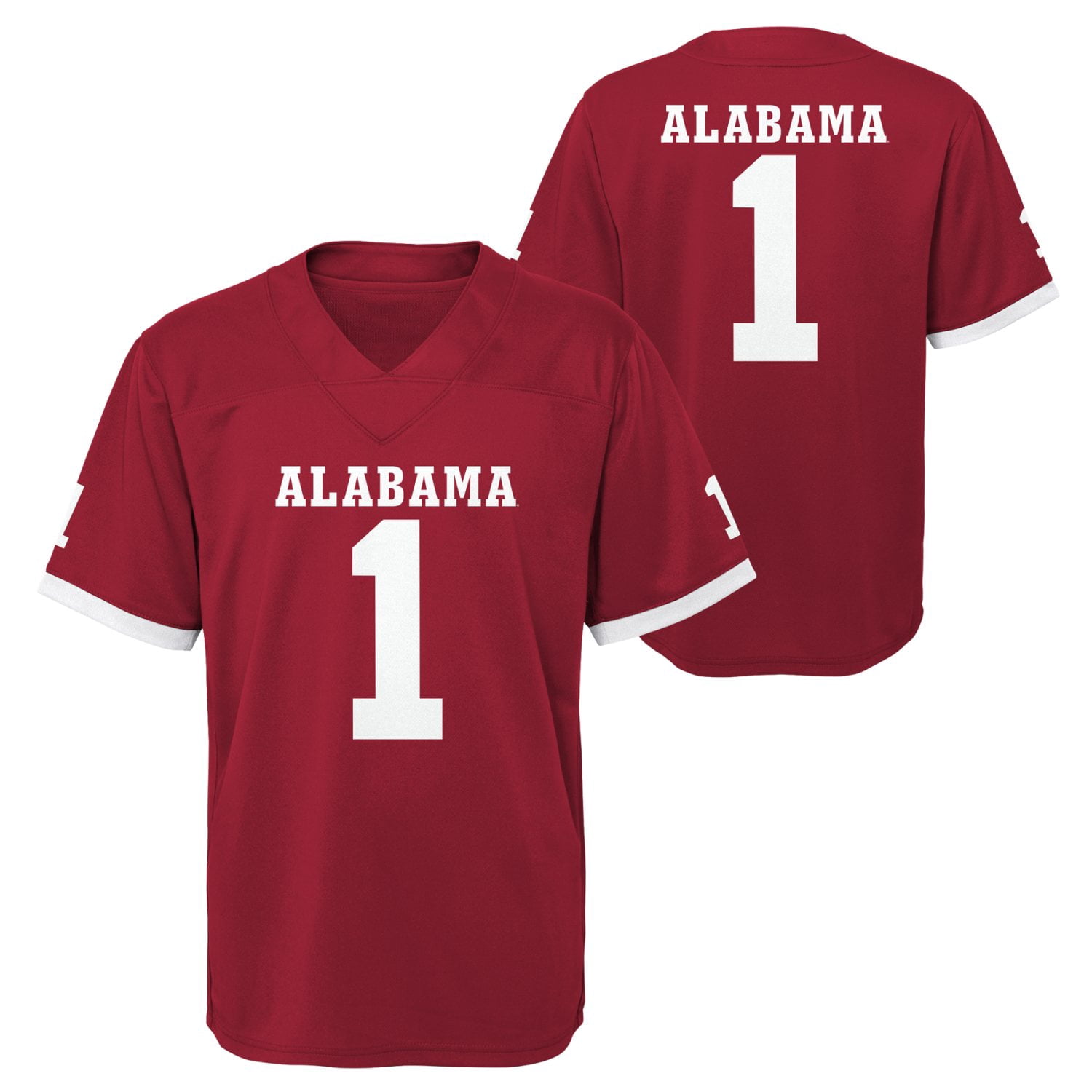ALABAMA CRIMSON TIDE NCAA Boys Jersey Game Day Fan Apparel