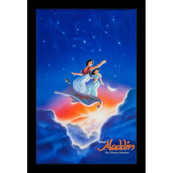 ALADDIN - 11x17 Framed Movie Poster