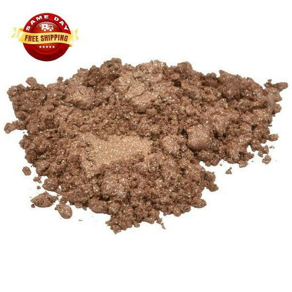 ALADDIN'S LAMP BROWN SIENNA MICA COLORANT PIGMENT POWDER COSMETIC GRADE 2 OZ