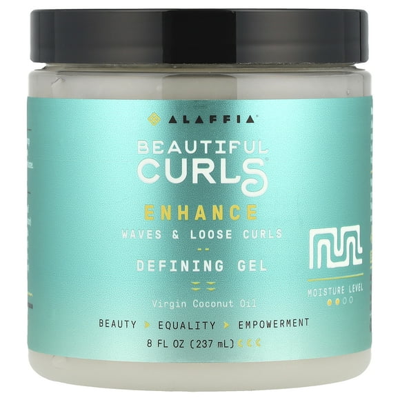 Alaffia Beautiful Curls, Enhance, Defining Gel, Waves & Loose Curls, 8 fl oz (237 ml)