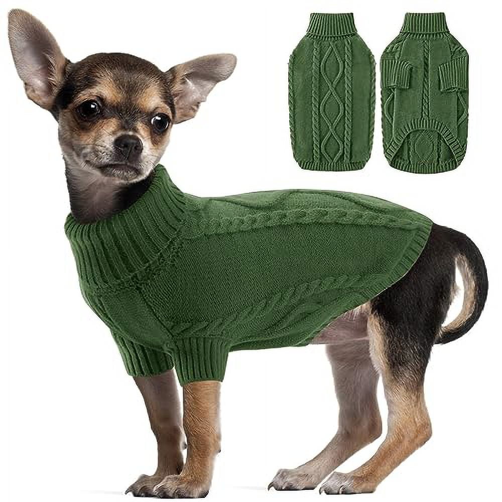 ALAGIRLS Thick Breathable Fleece .. Dog Sweater Cat Clothes, .. Classic