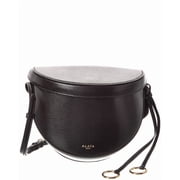 ALAIA Hip Leather Shoulder Bag, Black