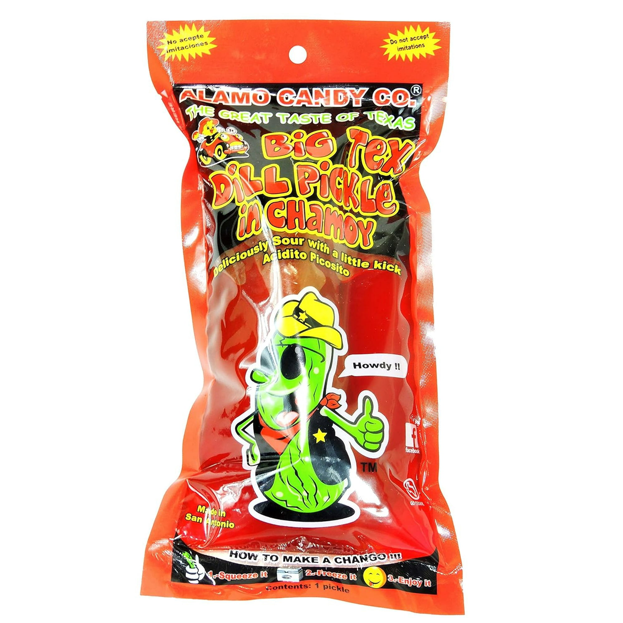 ALAMO BIG TEX DILL PICKLE IN CHAMOY 12/1ct