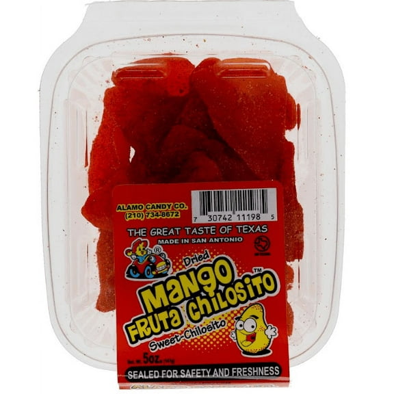 ALAMO CANDY CO. MANGO FRUTA CHILOSITO SWEET CHILOSITO 5 OZ