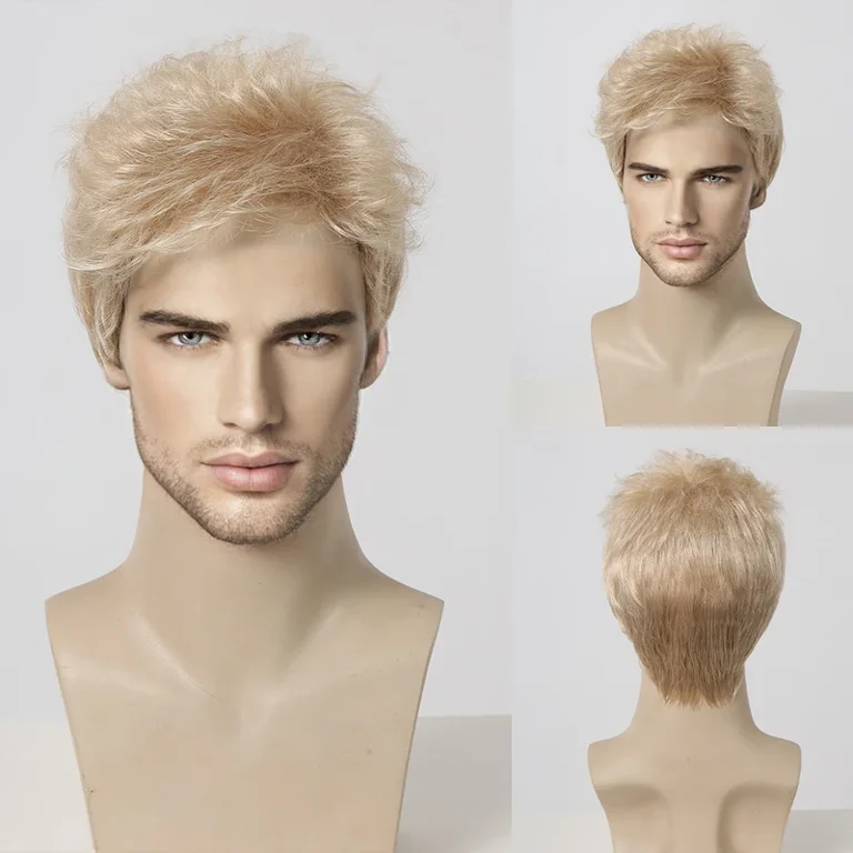 Dark brown natural wig online