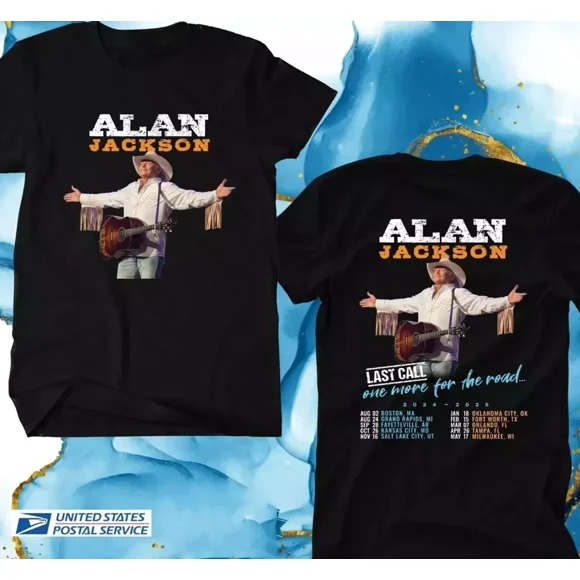 ALAN JACKSON LAST CALL ONE MORE TOUR 2024-2025, ALAN JACKSON Tshirt