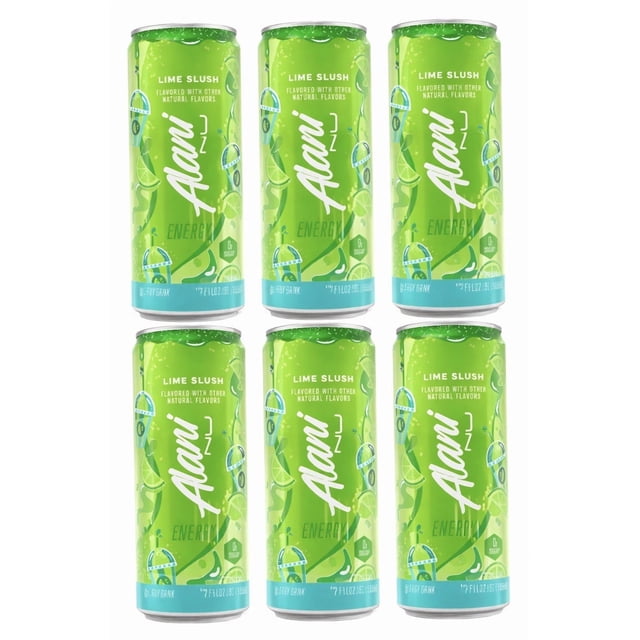 ALANI LIME SLUSH Energy Drink 6 Cans - Walmart Business Supplies