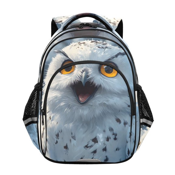 ALAZA A Cute Owl School Backpack Elementary Bag Bookbag Travel Rucksack