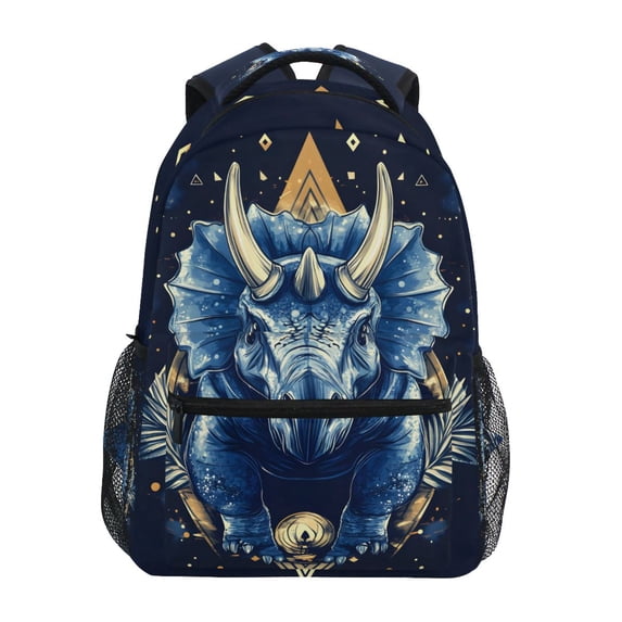 ALAZA A Rhino Pattern School Backpack Elementary Stylish Bookbag Laptop Bags Travel Daypack