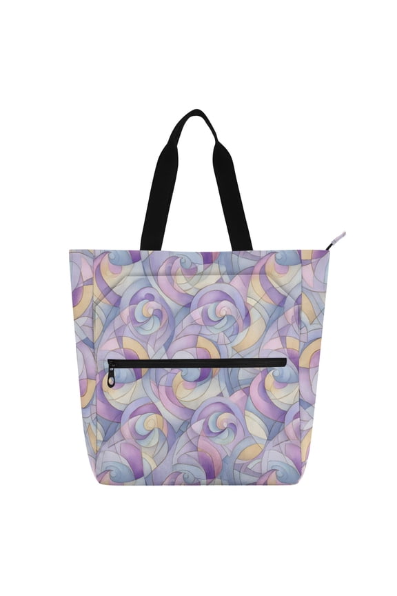 Abstract Art Roses School Book Bag Kids Tote Bags Handbag