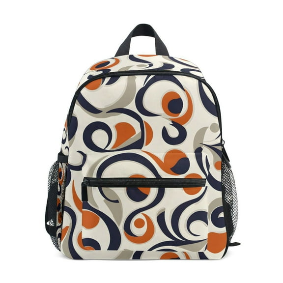 ALAZA Abstract Geometric School Backpack Small Bookbag Mini Bags