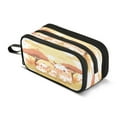 thumbnail image 1 of ALAZA African Cow Family Pencil Case Bag 3 Compartment Pen Pouch Large Storage Holder Box Organizer, 1 of 8