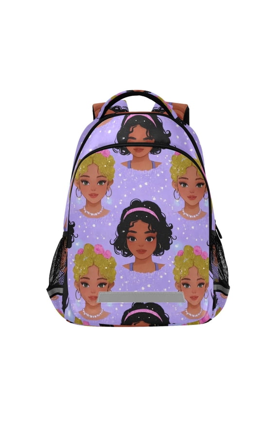 American-2 Backpack Elementary School Bag Bookbag Travel Rucksack