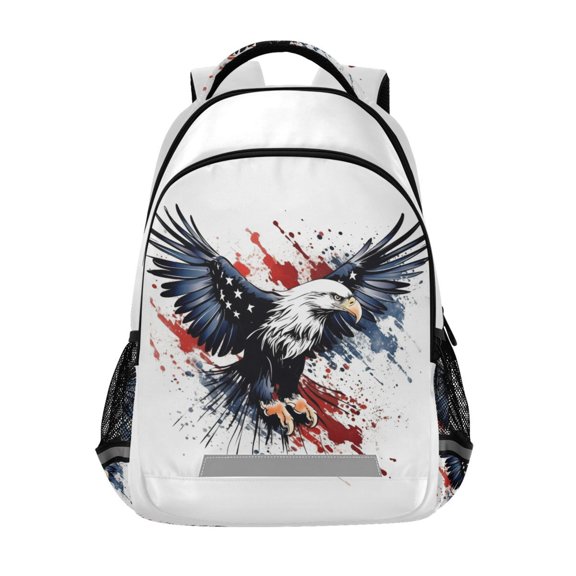 ALAZA An Eagle Backpack Elementary School Bag Bookbag Travel Rucksack