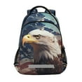 thumbnail image 1 of ALAZA An Eagle Backpack Elementary School Bag Bookbag Travel Rucksack, 1 of 7
