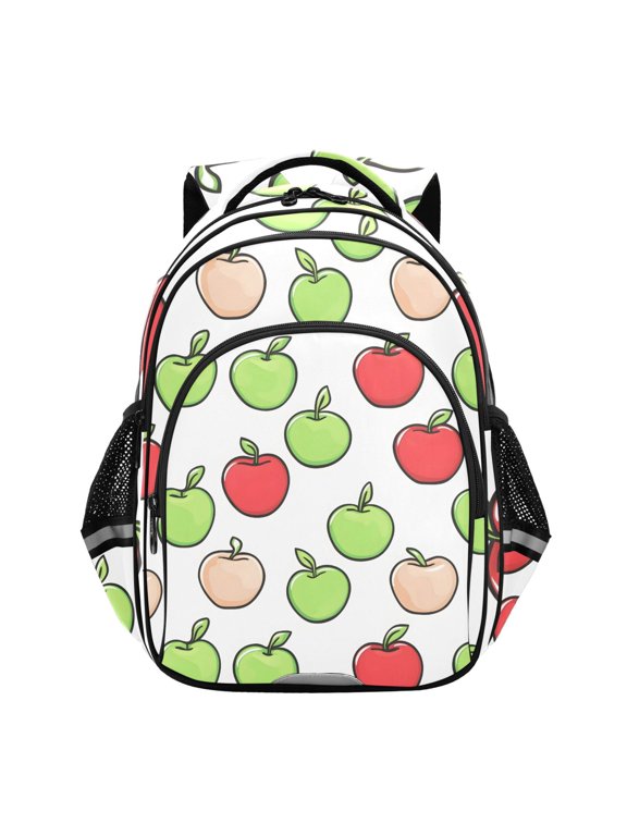 Apples Fruits School Backpack Elementary Bag Bookbag Travel Rucksack