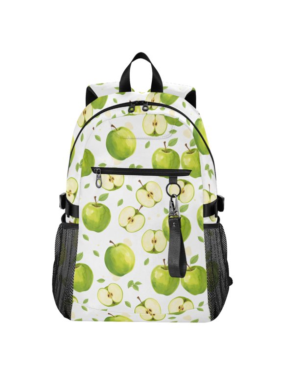 Apples Pattern School Backpack Travel Laptop Bag College Bookbag Casual Daypack for Women Men