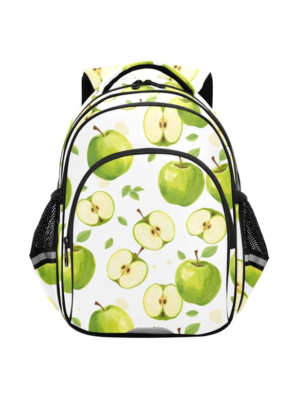 Apples School Backpack Elementary Bag Student Bookbag Travel Rucksack