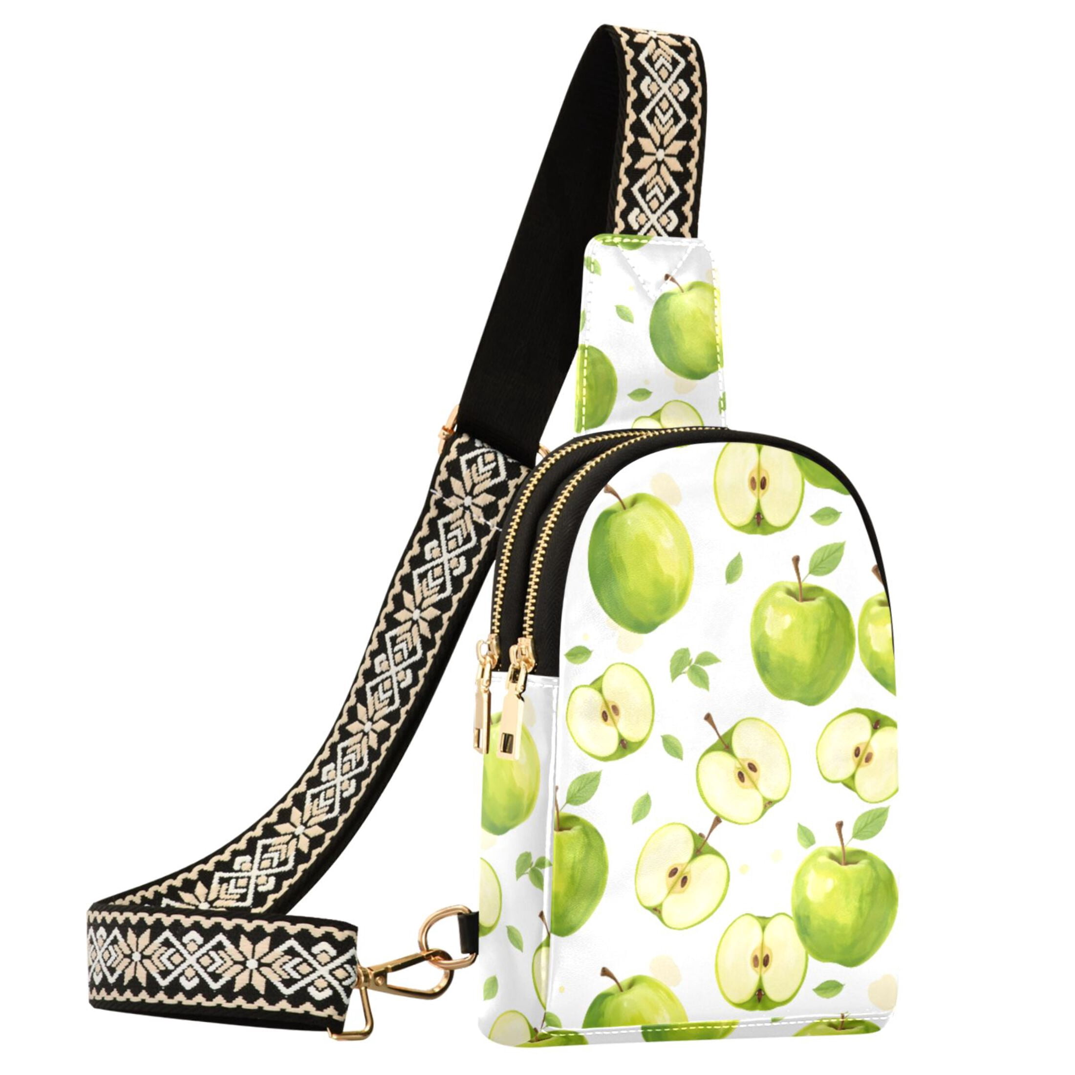 ALAZA Apples Sling Bag for Women Men Waterproof Crossbody Chest Bags