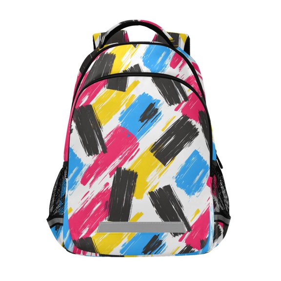 ALAZA Art Hand Draw Backpack Elementary School Bag Bookbag Travel Rucksack