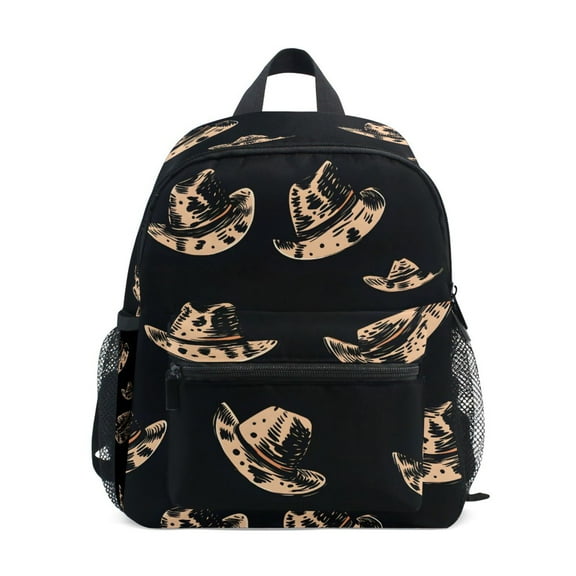 ALAZA Art Hat Pattern School Backpack Small Bookbag Mini Bags