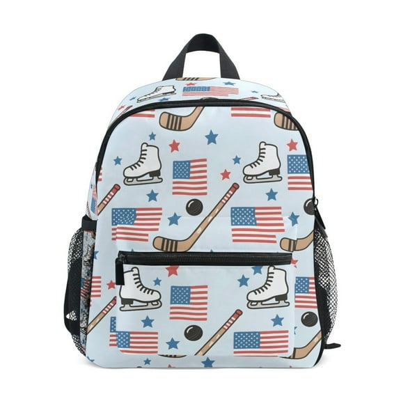 ALAZA Art Skates Flags School Backpack Small Bookbag Mini Bags