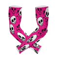 thumbnail image 1 of ALAZA Art Skull Line UV Sun Protection Arm Sleeves UPF 50+ Compression Cooling Sleeve 1 Pair, 1 of 7