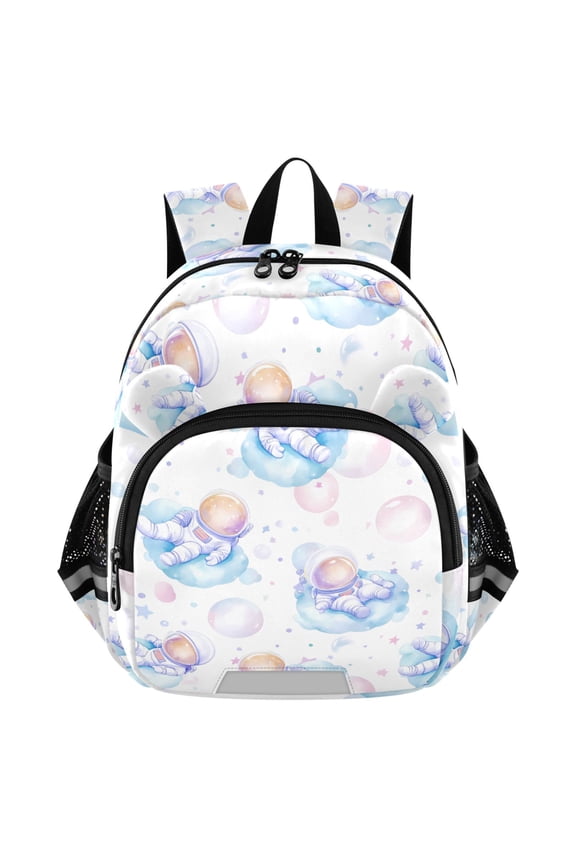Astronaut Bubbles Mini Backpack School Bookbag Age 3-7 Medium