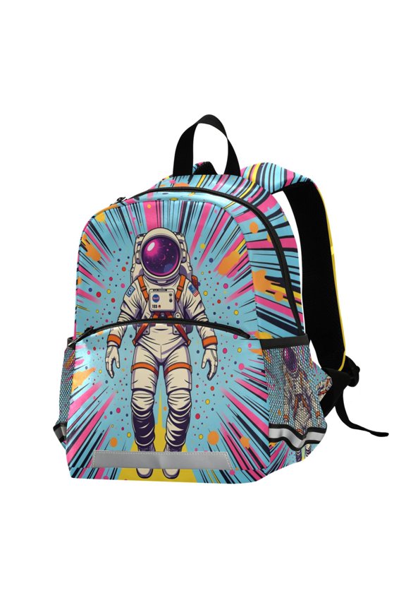 Astronaut School Backpack Elementary Student Bookbag