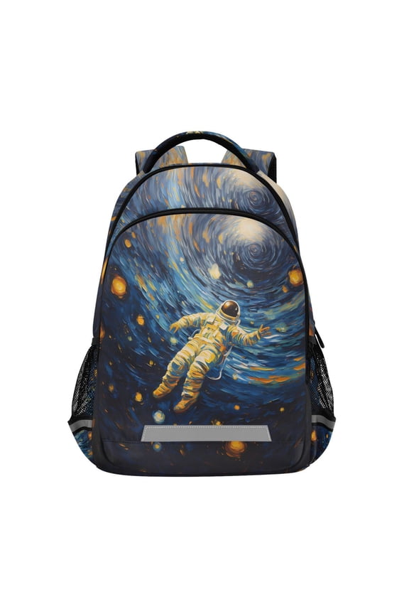 Astronaut Space Backpack Elementary School Bag Bookbag Travel Rucksack