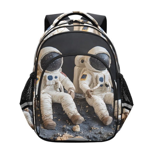 ALAZA Astronauts in Universe School Backpack Elementary Bag Bookbag Travel Rucksack
