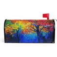 thumbnail image 1 of ALAZA Autumn Fall Trees Magnetic Mailbox Cover MailWraps Garden Yard Home Decor for Outdoor Standard Size-18"x 20.8", 1 of 5