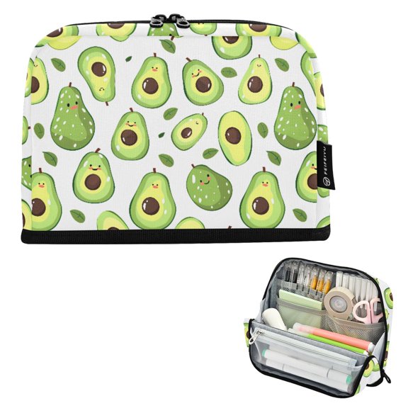ALAZA Avocado Pencil Case Pen Pouch Bag Large Capacity Organizer