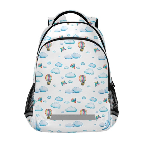 ALAZA Balloon and Kite Backpack Elementary School Bag Bookbag Travel Rucksack