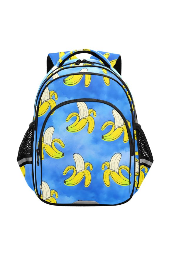 Bananas School Backpack Elementary Bag Student Bookbag Travel Rucksack