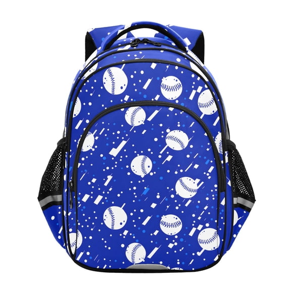 ALAZA Baseball Art Pattern School Backpack Elementary Bag Bookbag Travel Rucksack