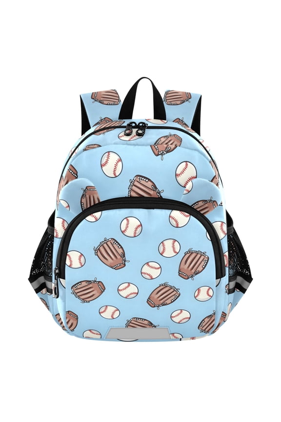 Baseball Gloves Mini Backpack School Bookbag Age 3-7 Medium