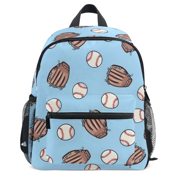 ALAZA Baseball Gloves Pattern School Backpack Student Bookbag Mini Bag
