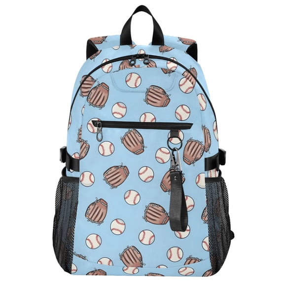 ALAZA Baseball Gloves Pattern School Backpack Travel Laptop Bag College Bookbag Casual Daypack for Women Men