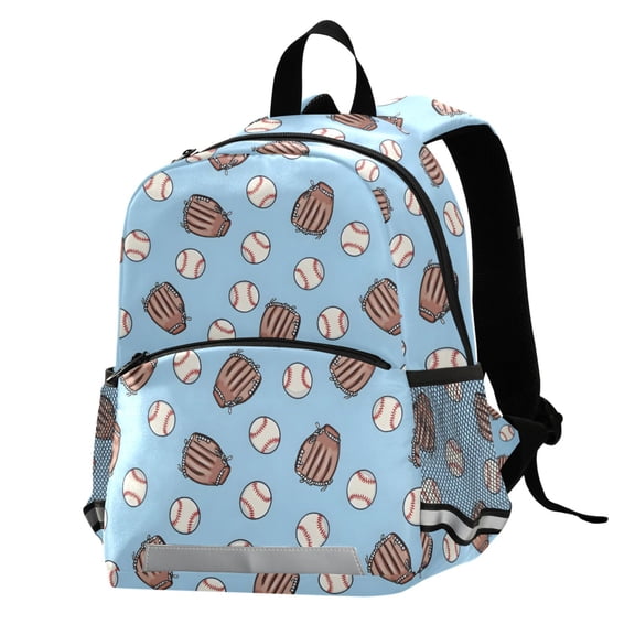 ALAZA Baseball Gloves School Backpack Elementary Student Bookbag