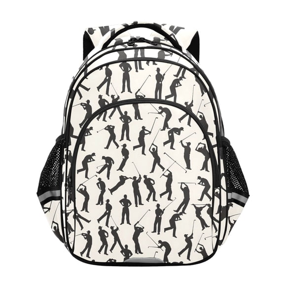 ALAZA Baseball and Player School Backpack Elementary Bag Bookbag Travel Rucksack