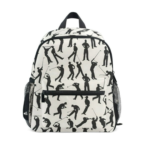 ALAZA Baseball and Player School Backpack Small Bookbag Mini Bags