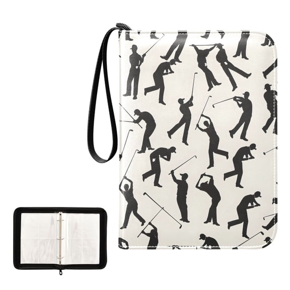 ALAZA Baseball and Player Trading Card Binder 4 Pocket Cards Collection Album 400 Folder Holder