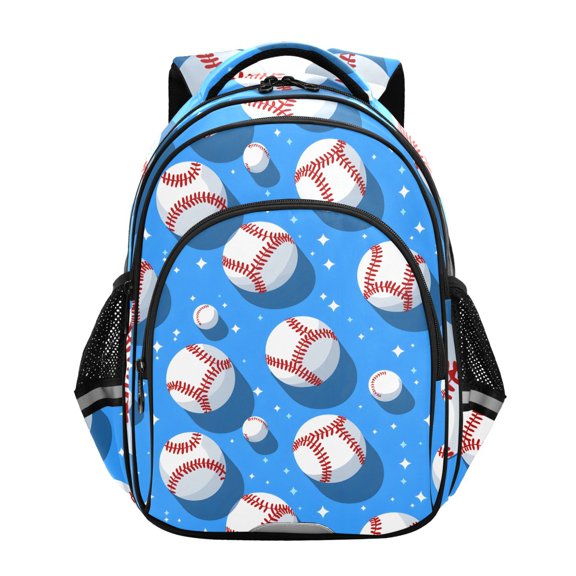 ALAZA Baseballs School Backpack Elementary Bag Bookbag Travel Rucksack